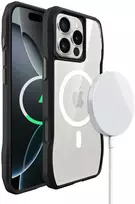 ROAR dėklas SLIM DEFENDER, suderinamas su „MagSafe“, skirtas IPHONE 15, juodas