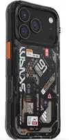 Skinarma Spectra dėklas skirtas Apple iPhone 17 Pro Magnetic Charging juodos spalvos