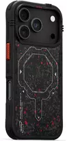Skinarma Vektor dėklas skirtas Apple iPhone 17 Pro Magnetic Charging juodos spalvos