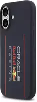 Red Bull Raudona Bull Raudona Bull Silicone Vertical Logo MagSafe dėklas skirtas Apple iPhone 17 mėlynos spalvos