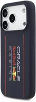 Red Bull Raudona Bull Raudona Bull Silicone Vertical Logo MagSafe dėklas skirtas Apple iPhone 17 Pro Max mėlynos spalvos