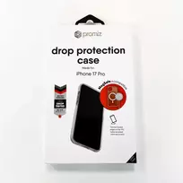 Promiz Drop Protection dėklas iPhone 17 Pro (MagSafe, skaidrus)