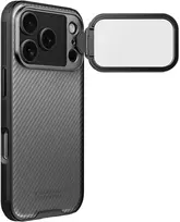 Nillkin CamShield Prop dėklas skirtas Apple iPhone 17 Pro skaidrus juodos spalvos