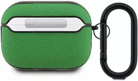 Lacoste Petit Pique Croc Logo Patch dėklas skirtas AirPods Pro 2 žalios spalvos