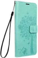 Dėklas Oem Flip case for Motorola G06 Mezzo Book medžio žalias
