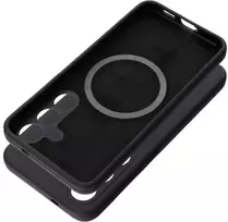 Dėklas Oem Case for Honor 400 SMART Silicone 2mm (camera protection) compatible with MagSafe juodas