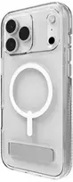 ZAGG Crystal Palace dėklas su užsegamu stovu, skirtas Apple iPhone 17 Pro Max, dangtelis, Apple, iPhone 17 Pro Max, 17,5 cm (6,9"), permatomas