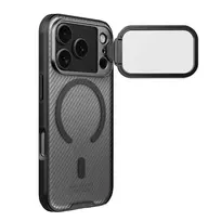 Nillkin CamShield Prop Magnetic dėklas skirtas Apple iPhone 17 Pro skaidrus juodos spalvos