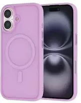 ScreenArmor MagAir Case Apsauginis MagSafe Dėklas Apple iPhone 17 violetinės spalvos
