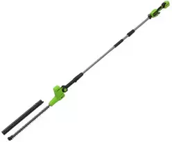 Teleskopinės gyvatvorių žirklės Greenworks G24PHT51II; 24 V (be akumuliatoriaus ir pakrovėjo)