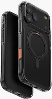 UNIQ Swivix dėklas skirtas Apple iPhone 17 Pro Max 360 Rotating Kickstand juodos spalvos