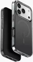 UNIQ Clario dėklas skirtas Apple iPhone 17 Pro Magclick Charging juodos spalvos