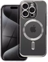 4Kom ELECTRO MAG COVER dėklas, suderinamas su MagSafe, skirtas SAMSUNG A56 titano pilkai