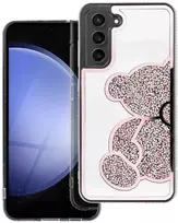 Oem MEŠKIUKO DĖKLAS SAMSUNG S25 FE, rožinis