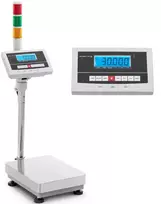 Steinberg Systems Sandėlio platforminės svarstyklės su LCD šviesos kolona 30 kg / 0,001 kg