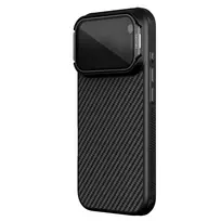 Nillkin CarboProp Aramid Magnetic dėklas skirtas Apple iPhone 17 Pro juodos spalvos