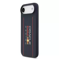 Red Bull Raudona Bull Raudona Bull Silicone Vertical Logo MagSafe dėklas skirtas Apple iPhone Air mėlynos spalvos