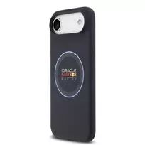 Red Bull Raudona Bull Raudona Bull Silicone Mėlyna Ring MagSafe dėklas skirtas Apple iPhone Air mėlynos spalvos