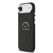 Karl Lagerfeld PU RSG Logo MagSafe dėklas skirtas Apple iPhone Air juodos spalvos