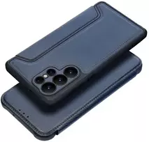 Dėklas su klapką na Samsung S26 PLUS Razor Book mėlyna