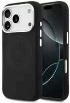 Dėklas Mercedes Silicone Vintage Logo MagSafe skirtas Apple iPhone 17 Pro dėklas