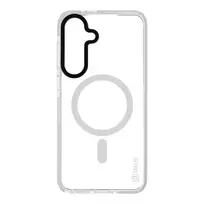 OBAL:ME MagNetix Bumper dėklas skirtas Samsung Galaxy S25 FE baltos spalvos