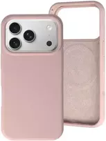 Topt MagColor Pure dėklas skirtas Apple iPhone 17 Pro powder rožinės spalvos