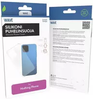 Dėklas Wave silikonisuoja, Nothing Phone (3a) Pro, kirkas