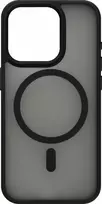 Microsoft „FoneKit MagSafe“ suderinamas minkštas lietimui atsparus dėklas, „iPhone 15 Pro Max“, juodas / pilkas