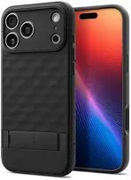 Spigen Parallax „S” MagSafe dėklas skirtas Apple iPhone 17Pro – matinis juodos spalvos