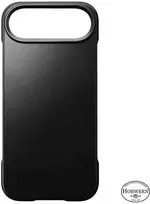 Nomad Tradicinis odinis dėklas, juodas („Horween“) – „iPhone Air“