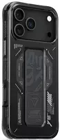 Skinarma Helio dėklas skirtas Apple iPhone 17 Pro Max Magnetic Charging + Grip Stand Graphite