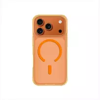 „AmazingThing Titan Pro“ dėklas, skirtas „iPhone 17 Pro Max“, suderinamas su „MagSafe“ - oranžinis