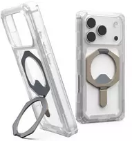 Urban Armor Gear Dėklas UAG Plasma XTE Magsafe,Clear/Titanium - iPhone 17 Pro