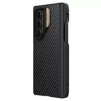 Dėklas Nillkin Synthetic Fiber PRO Magnetic Pen Slot Kryt pro Samsung Galaxy Z Fold 7 Golden