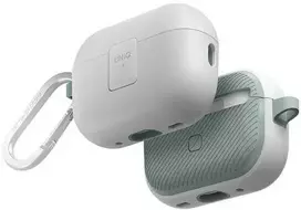 UNIQ Clyde Lock dėklas AirPods Pro 2 (2022/2023) baltas-mint/dove baltas-soft mint