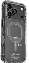 Skinarma Saido dėklas Apple iPhone 17 Pro Magnetic Charging Graphite
