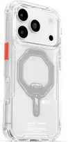 Skinarma Saido dėklas skirtas Apple iPhone 17 Pro Magnetic Charging skaidrus