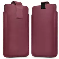 „Tech-Protect SM65“ dėklas 6,0–6,9 colių įstrižainės ekranams – bordo spalvos