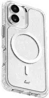 Dėklas Laut Aero Sparkle dėkals skirtas Apple iPhone 17, Crystal Sidabrinis
