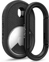 Spigen Vault dėklas skirtas Apple AirTag – Matte juodos spalvos