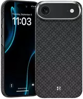 Benks Magnetic Armor Air Armor Grid Kevlar dėklas Metal Frame 600D (B068) skirtas Apple iPhone 17 Air juodas