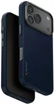 Dėklas UNIQ Keva EDGE Apple iPhone 17 Pro Magclick Charging mėlynas