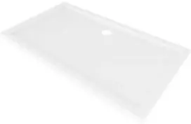 Dušo padėklas Mexen Flow Slim, stačiakampis, 75 x 140 cm, Baltas gloss