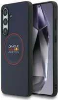 Red Bull Raudona Bull Dėklas Raudona Bull Meshed Raudona Ring MagSafe skirtas Samsung Galaxy S25 FE mėlynos spalvos