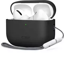 Tech-Protect Silikoninis dėklas for AirPods Pro 3 - Juodas