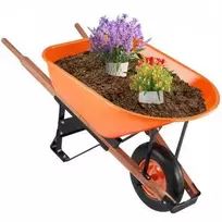 Vevor Vienišasis sodo vežimėlis 150 kg