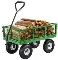 Vevor Plieninė sodo vėžimėlis 308 kg