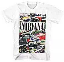 Rock Nirvana Cassettes Marškinėliai, Dydis: XXL