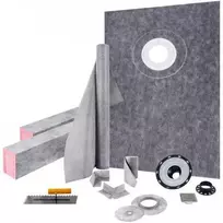 Vevor Dušo hidroizoliacinis komplektas 965x1524 mm su nutekėjimo anga